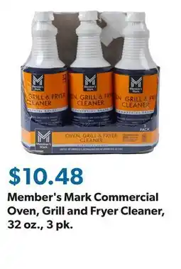 Sam's Club Member's Mark Commercial Oven, Grill and Fryer Cleaner, 32 oz., 3 pk offer