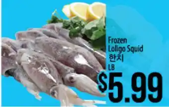 Hmart Frozen Loligo Squid offer