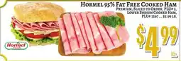Trade Fair Supermarket HORMEL 95% FAT FREE COOKED HAM offer