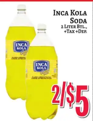 Trade Fair Supermarket INCA KOLA SODA offer