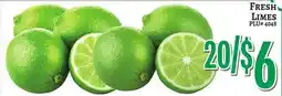 Trade Fair Supermarket FRESH LIMES offer