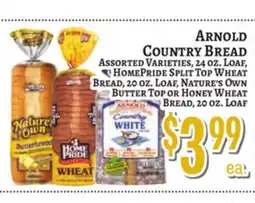 Trade Fair Supermarket ARNOLD COUNTRY BREAD offer