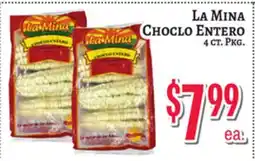 Trade Fair Supermarket LA MINA CHOCLO ENTERO offer