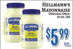 Trade Fair Supermarket HELLMANN'S MAYONNAISE offer