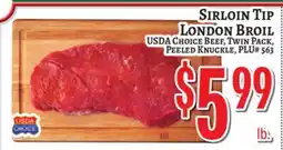 Trade Fair Supermarket SIRLOIN TIP LONDON BROIL offer