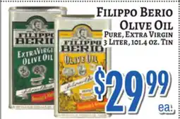 Trade Fair Supermarket Filippo Berio OLIVE OIL offer