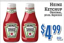 Trade Fair Supermarket HEINZ Ketchup offer