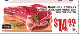 Trade Fair Supermarket BONE-IN RIB STEAKS offer