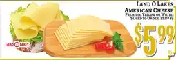 Trade Fair Supermarket LAND O LAKES AMERICAN CHEESE offer