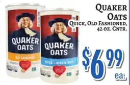 Trade Fair Supermarket QUAKER OATS offer