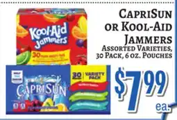 Trade Fair Supermarket CapriSun or Kool-Aid Jammers offer