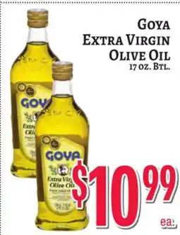 Trade Fair Supermarket GOYA EXTRA VIRGIN OLIVE OIL offer