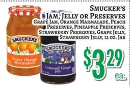 Trade Fair Supermarket SMUCKER'S JAM, JELLY OR PRESERVES offer