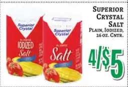 Trade Fair Supermarket SUPERIOR CRYSTAL SALT offer