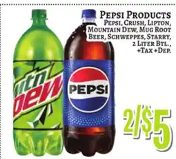 Trade Fair Supermarket PEPSI PRODUCTS offer