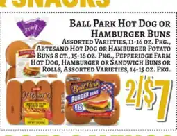 Trade Fair Supermarket Ball Park Hot Dog OR Hamburger Buns offer