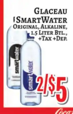 Trade Fair Supermarket GLACEAU SMARTWATER offer