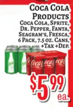 Trade Fair Supermarket COCA COLA PRODUCTS offer