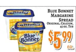 Trade Fair Supermarket Blue Bonnet Margarine Spread offer
