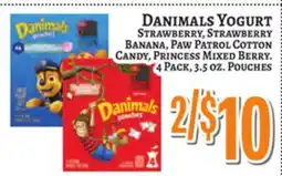 Trade Fair Supermarket DANIMALS YOGURT offer
