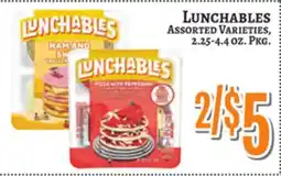 Trade Fair Supermarket LUNCHABLES Assorted Varieties offer