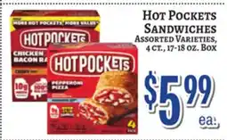 Trade Fair Supermarket Hot Pockets SANDWICHES offer