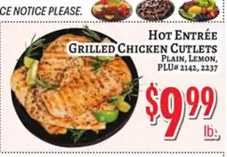 Trade Fair Supermarket GRILLED CHICKEN CUTLETS offer