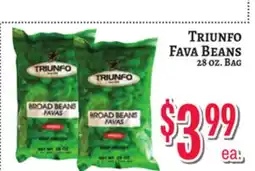 Trade Fair Supermarket TRIUNFO Fava Beans offer