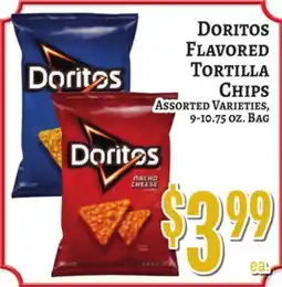 Trade Fair Supermarket DORITOS FLAVORED TORTILLA CHIPS offer