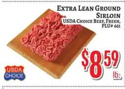 Trade Fair Supermarket EXTRA LEAN GROUND SIRLOIN offer