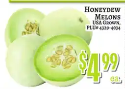 Trade Fair Supermarket HONEYDEW MELONS offer