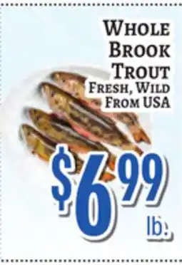 Trade Fair Supermarket WHOLE BROOK TROUT offer