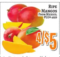 Trade Fair Supermarket RIPE MANGOS FROM MEXICO offer