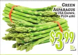 Trade Fair Supermarket GREEN ASPARAGUS offer