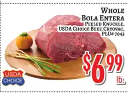 Trade Fair Supermarket WHOLE BOLA ENTERA offer