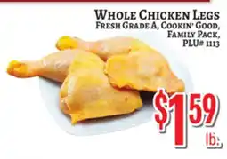 Trade Fair Supermarket WHOLE CHICKEN LEGS offer