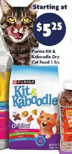 Family Dollar Purina Kit & Kaboodle Dry Cat Food offer