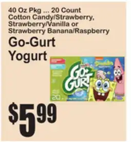 SuperFresh Go-Gurt Yogurt offer
