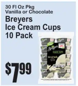 SuperFresh Breyers Ice Cream Cups offer