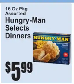 SuperFresh Hungry-Man Selects Dinners offer