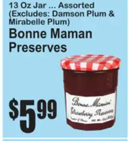 SuperFresh Bonne Maman Preserves offer
