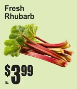 SuperFresh Fresh Rhubarb offer