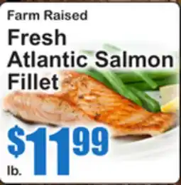 SuperFresh Farm Raised Fresh Atlantic Salmon Fillet offer
