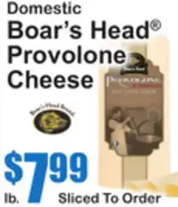 SuperFresh Domestic Boar's Head Provolone Cheese offer
