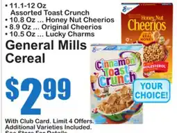SuperFresh General Mills Cereal offer