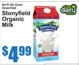 SuperFresh Stonyfield Organic Milk offer