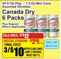 SuperFresh Canada Dry offer