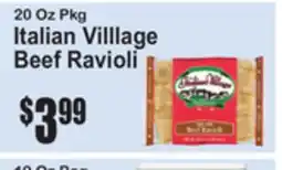 SuperFresh Italian Villlage Beef Ravioli offer