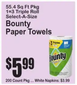 SuperFresh Bounty Paper Towels offer