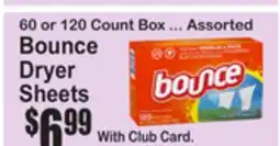 SuperFresh Bounce Dryer Sheets offer